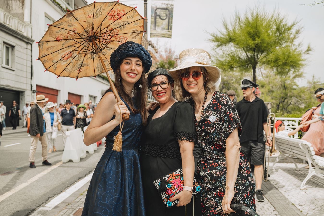 Paseo con sombrero por Donostia