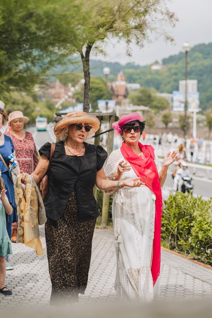 Paseo con sombrero por Donostia