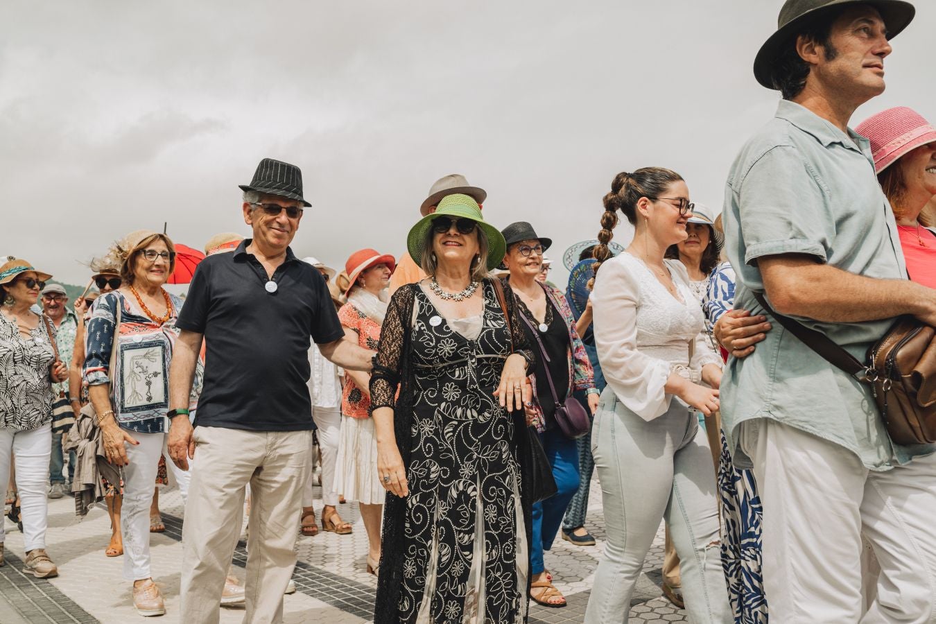 Paseo con sombrero por Donostia