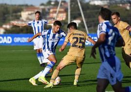 Martón en un encuentro de liga el pasado mes de octubre.