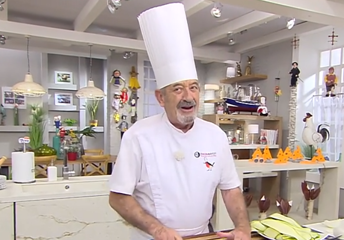 Karlos Arguiñano, en Cocina Abierta.