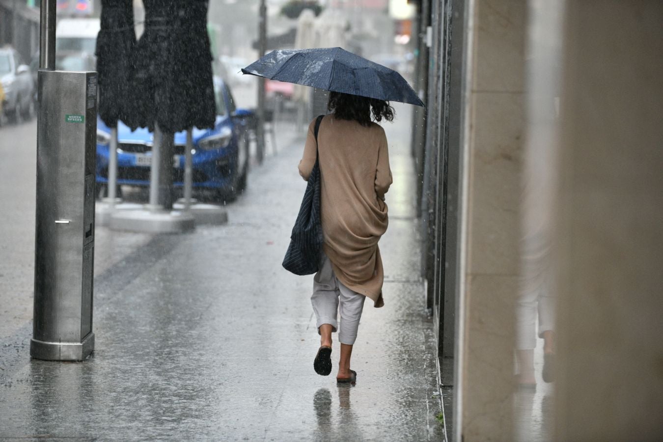 Trombas de agua y granizadas en Gipuzkoa