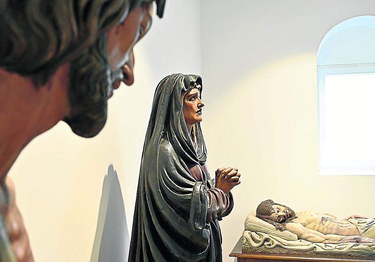 El 'Nazareno', la 'Dolorosa' y el 'Cristo Yacente' ya se pueden visitar.