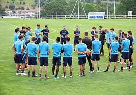 Entrenamiento del sanse en Zubieta