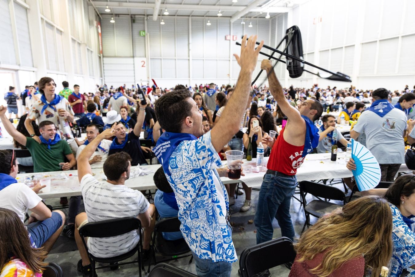 Las cuadrillas protagonizan el sábado festivo de San Marcial
