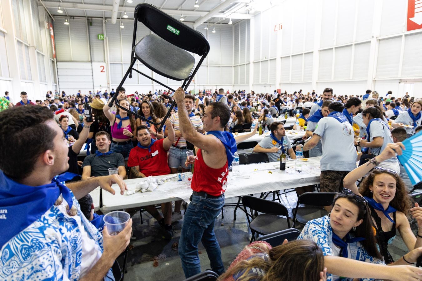 Las cuadrillas protagonizan el sábado festivo de San Marcial