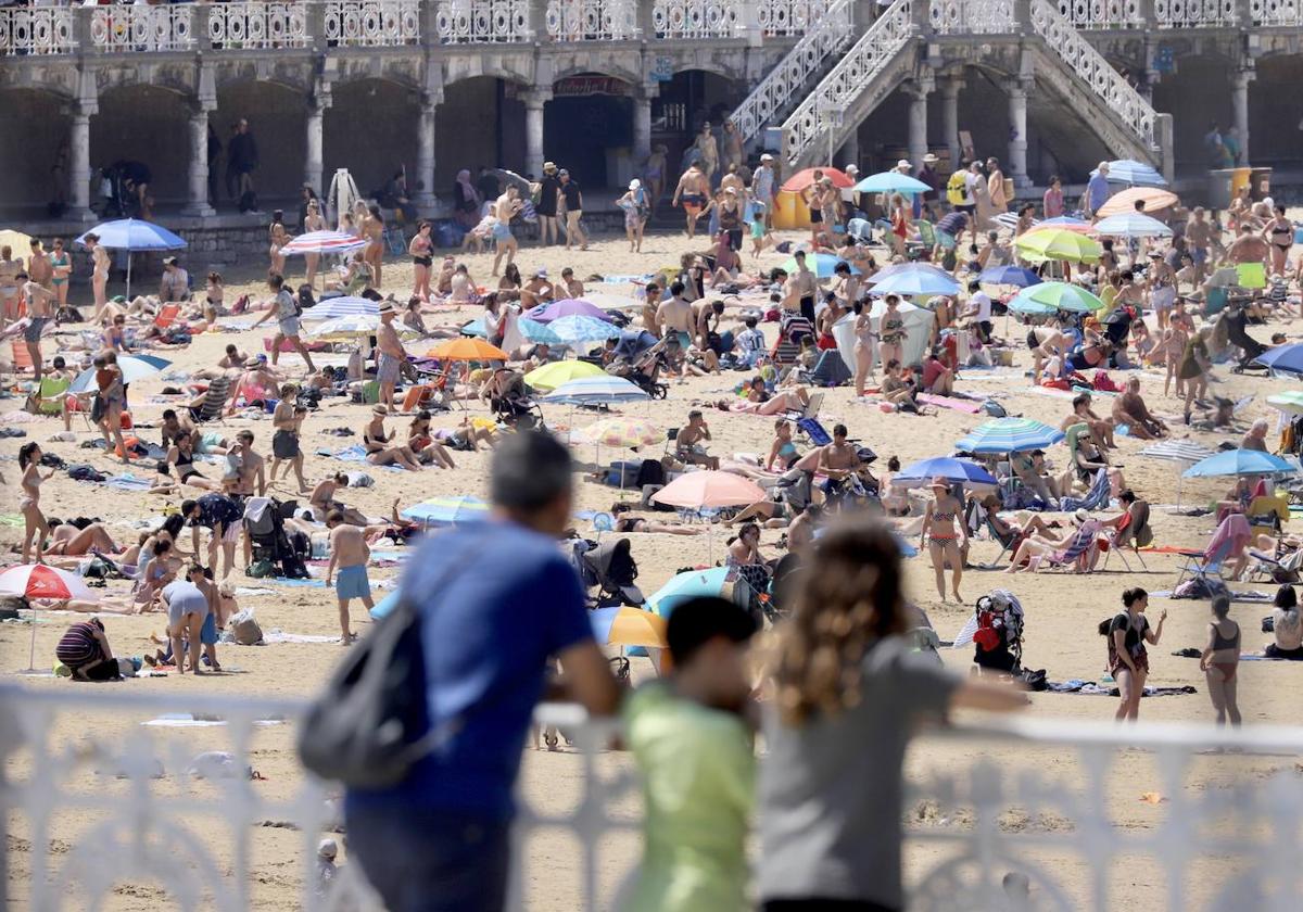 Gipuzkoa registra un fin de semana de verano