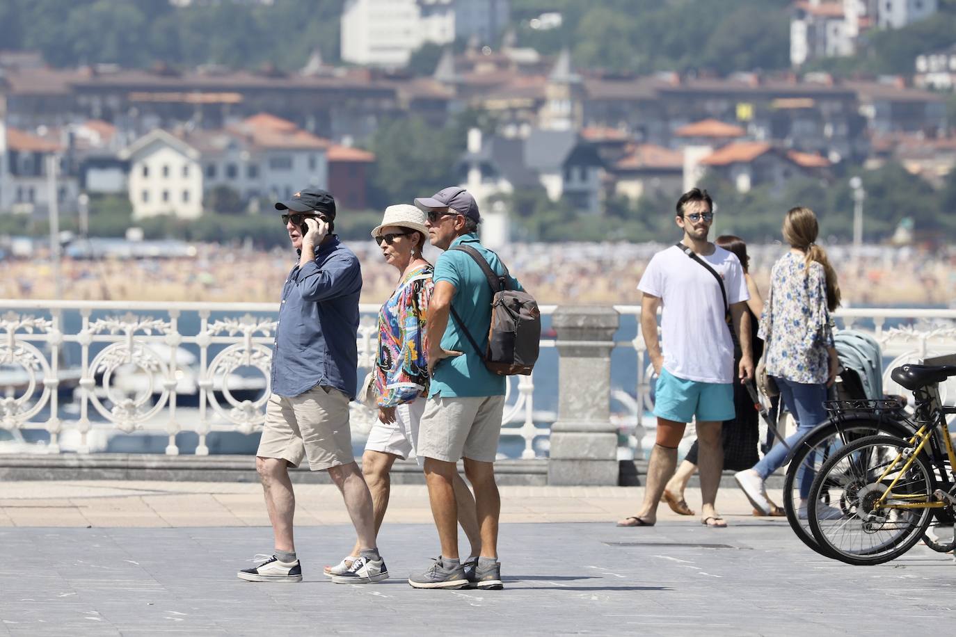 Gipuzkoa registra un fin de semana de verano