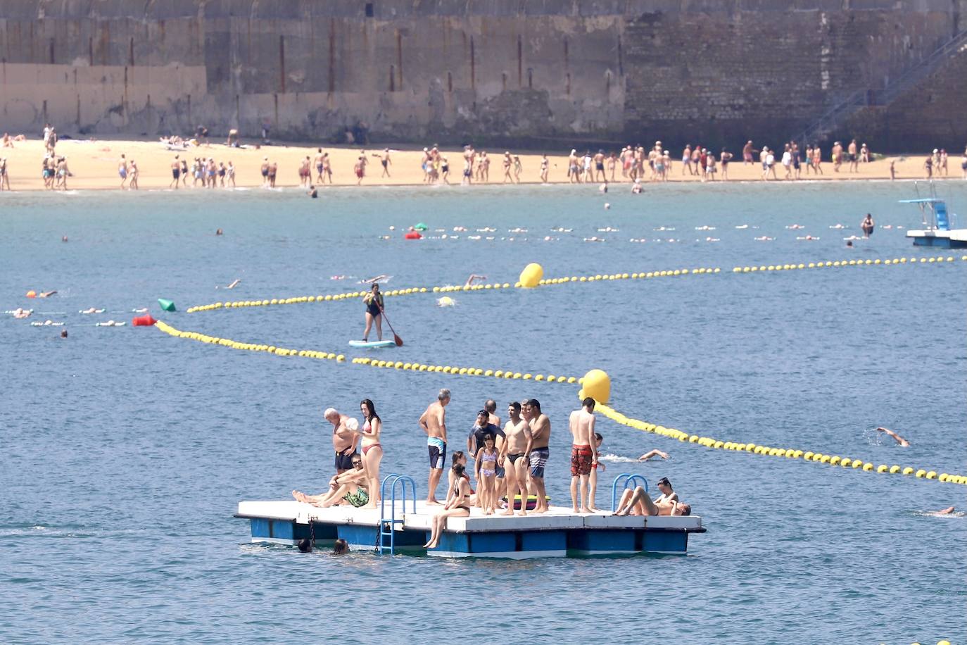 Gipuzkoa registra un fin de semana de verano