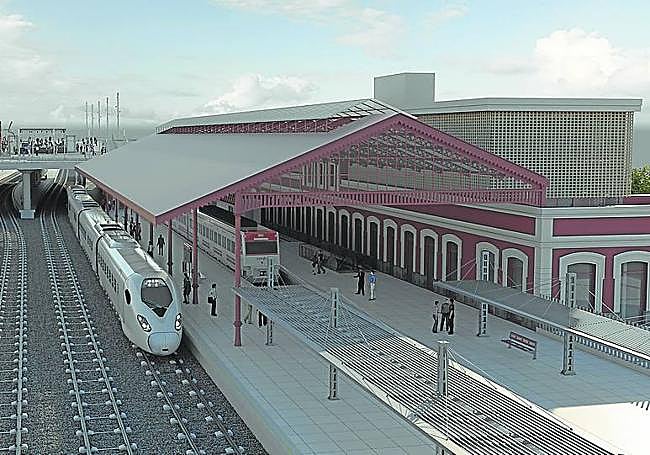 La estructura se reinstalará en 2024 en su lugar original y dará servicio a la nueva estación.