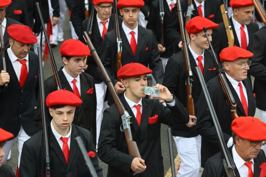 Las mejores imágenes del Alarde Tradicional