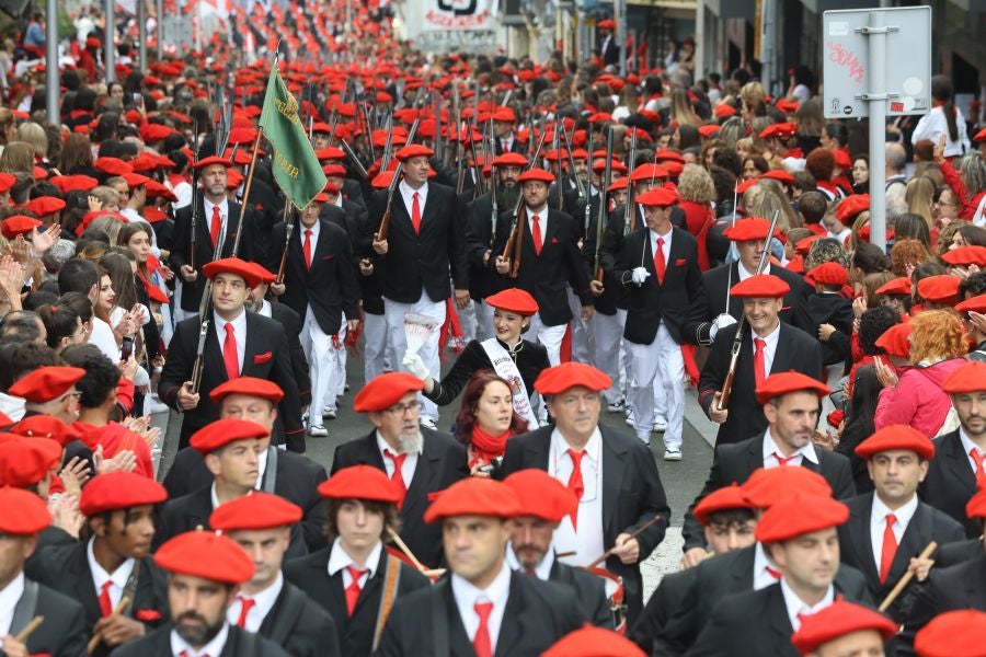 Las mejores imágenes del Alarde Tradicional
