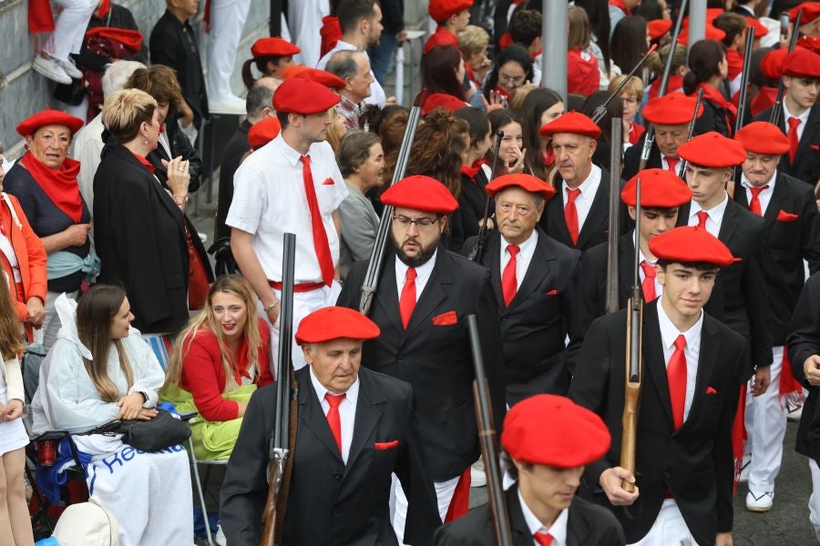 Las mejores imágenes del Alarde Tradicional