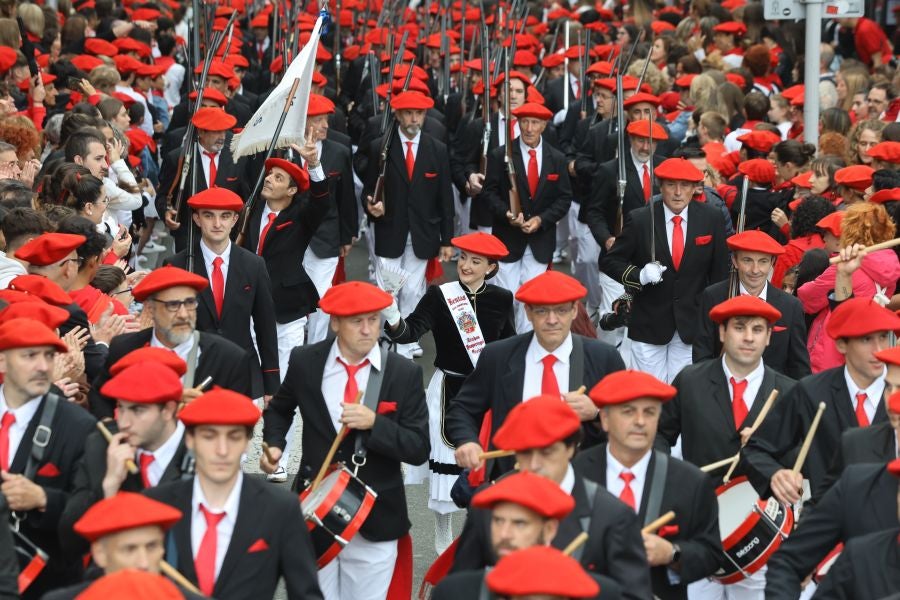 Las mejores imágenes del Alarde Tradicional