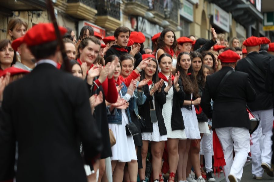 Las mejores imágenes del Alarde Tradicional
