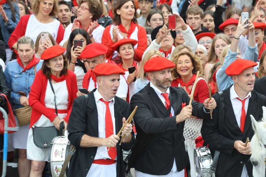 Las mejores imágenes del Alarde Tradicional