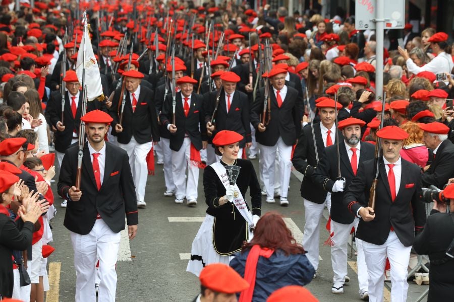 Las mejores imágenes del Alarde Tradicional
