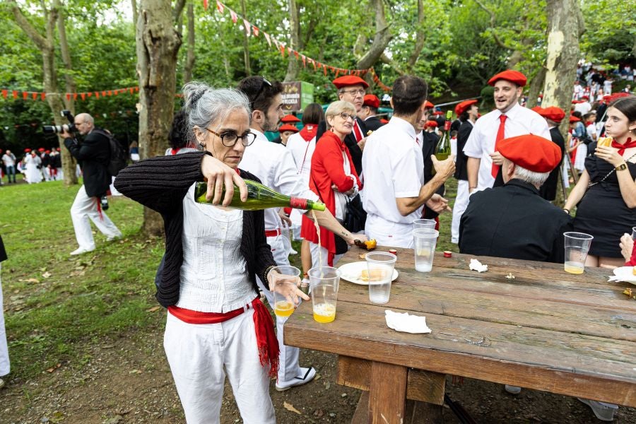 Las mejóres imágenes de la romería de San Marcial