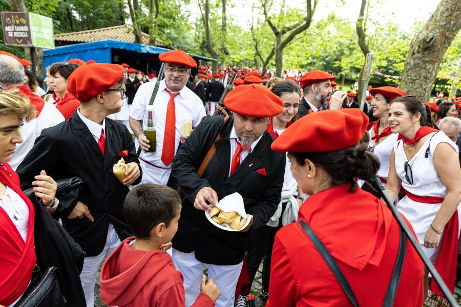 Las mejóres imágenes de la romería de San Marcial