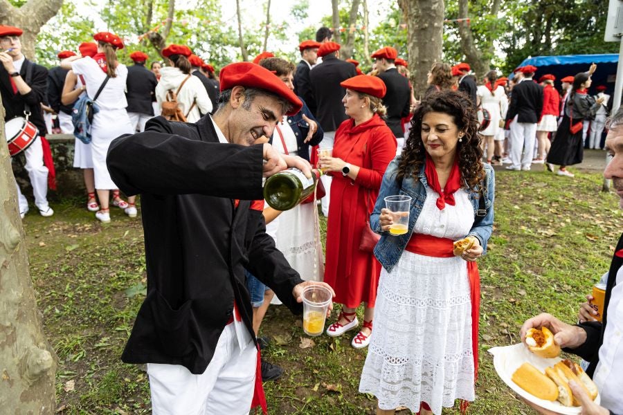 Las mejóres imágenes de la romería de San Marcial