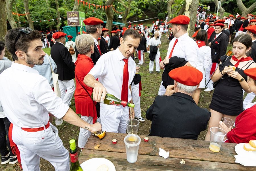 Las mejóres imágenes de la romería de San Marcial