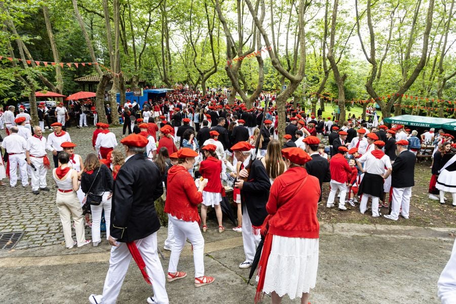 Las mejóres imágenes de la romería de San Marcial