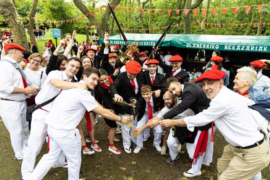 Las mejóres imágenes de la romería de San Marcial