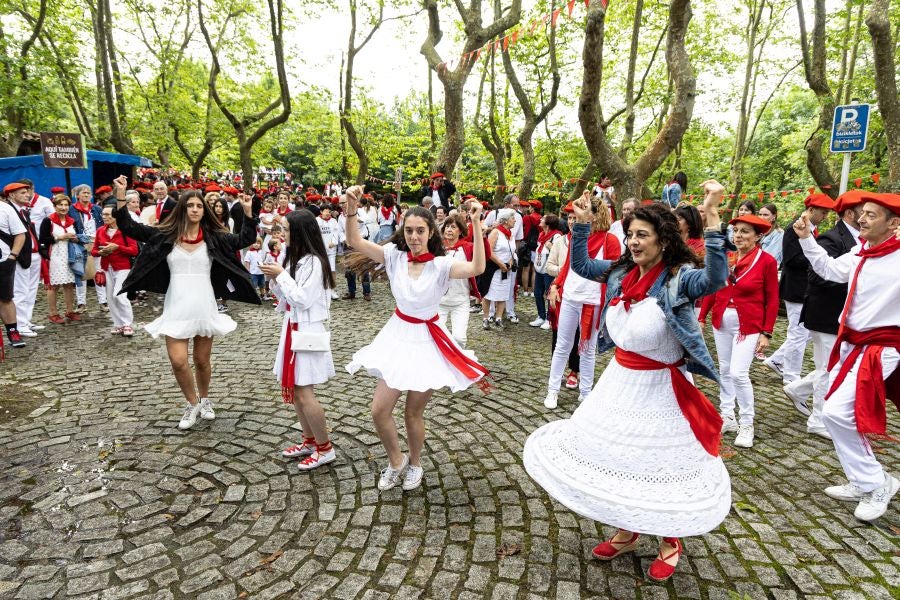 Las mejóres imágenes de la romería de San Marcial
