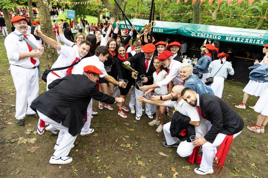 Las mejóres imágenes de la romería de San Marcial