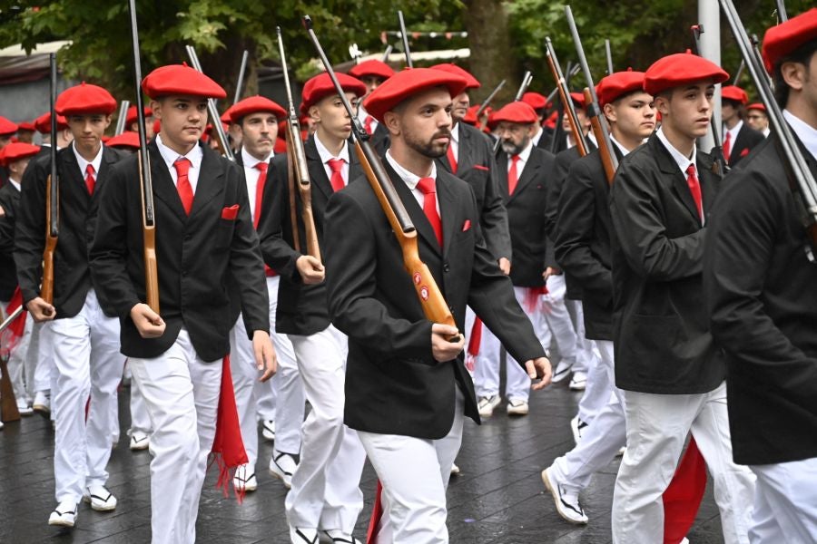 Las mejores imágenes del Alarde Tradicional