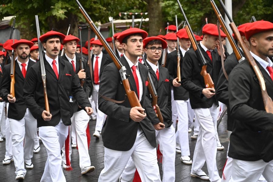 Las mejores imágenes del Alarde Tradicional