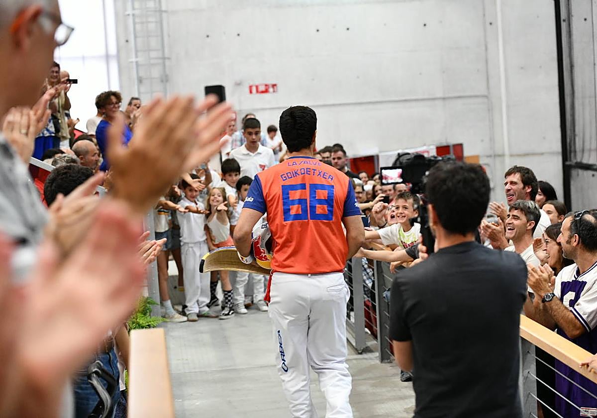 La despedida de Iñaki Osa, en imágenes