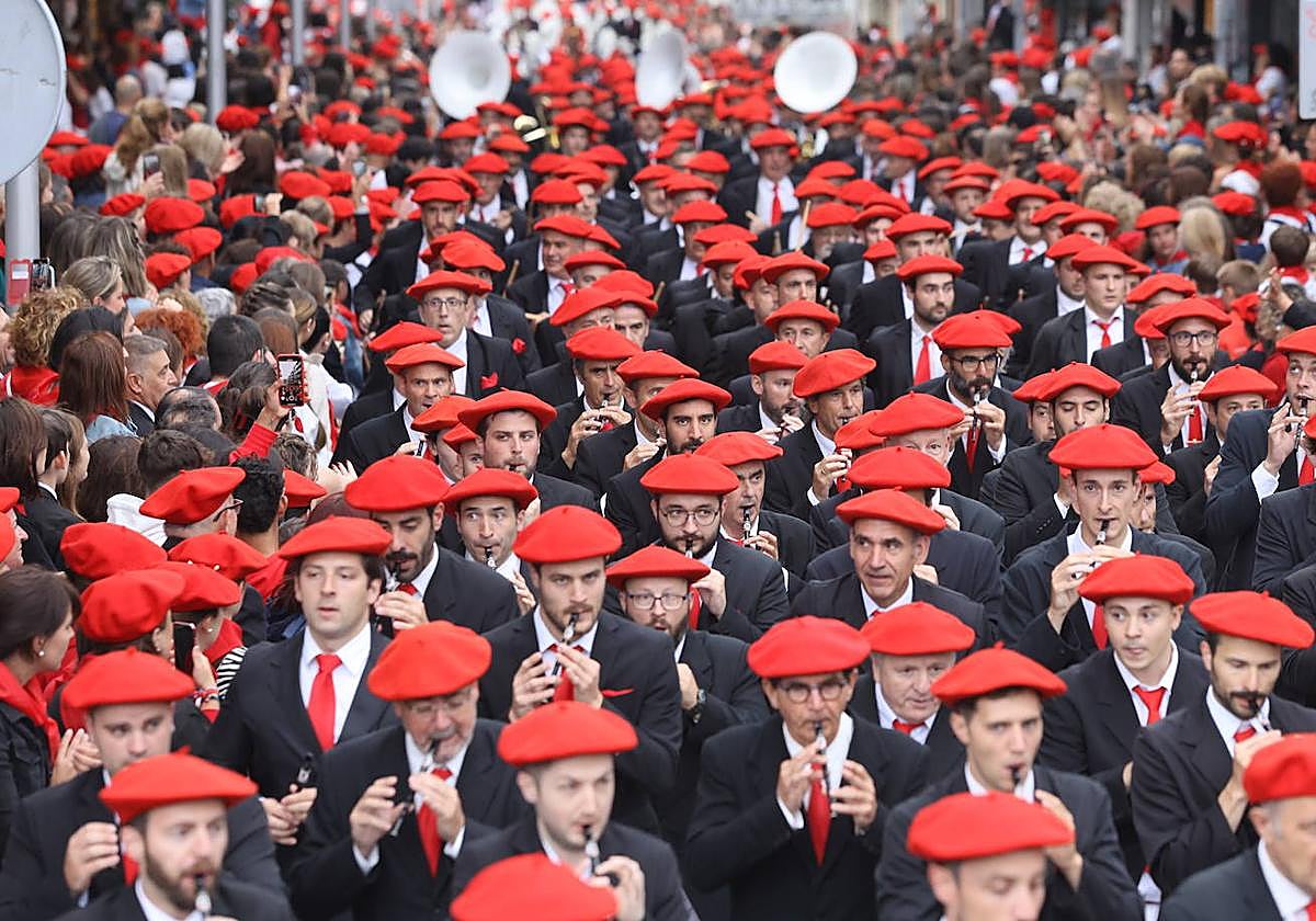 Las mejores imágenes del Alarde Tradicional