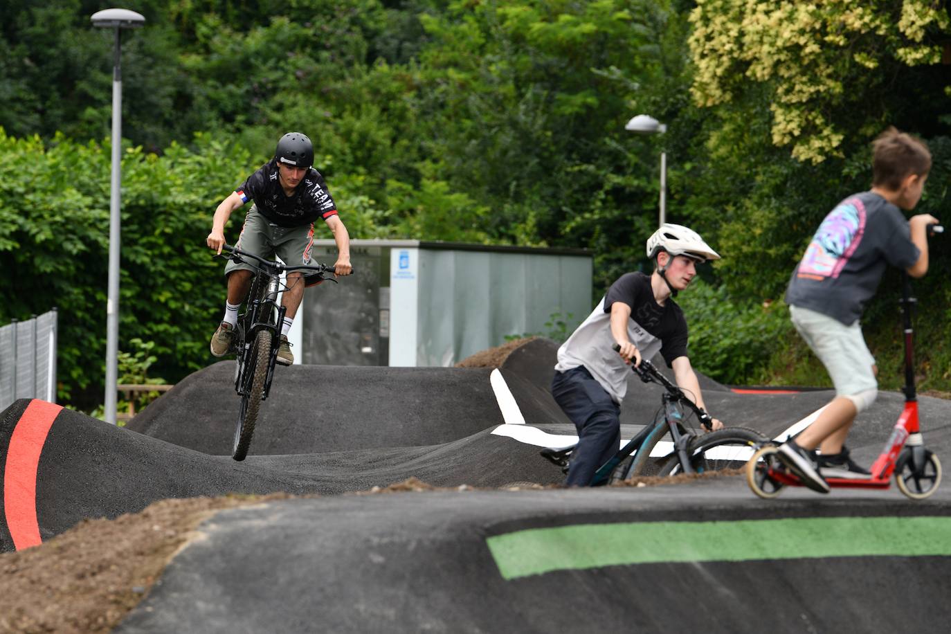 Inaugurado el nuevo pump-track de Arrobitxulo