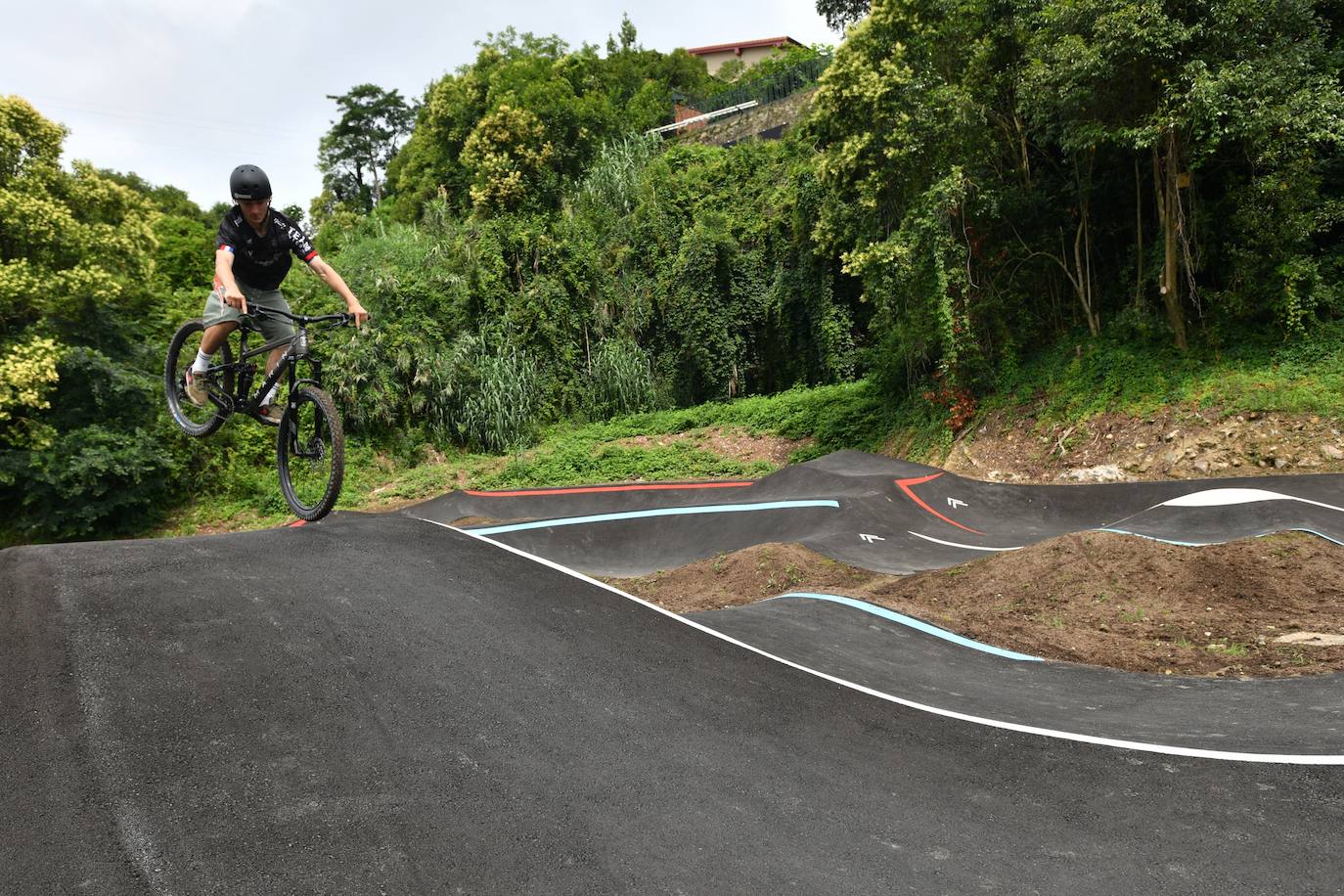 Inaugurado el nuevo pump-track de Arrobitxulo