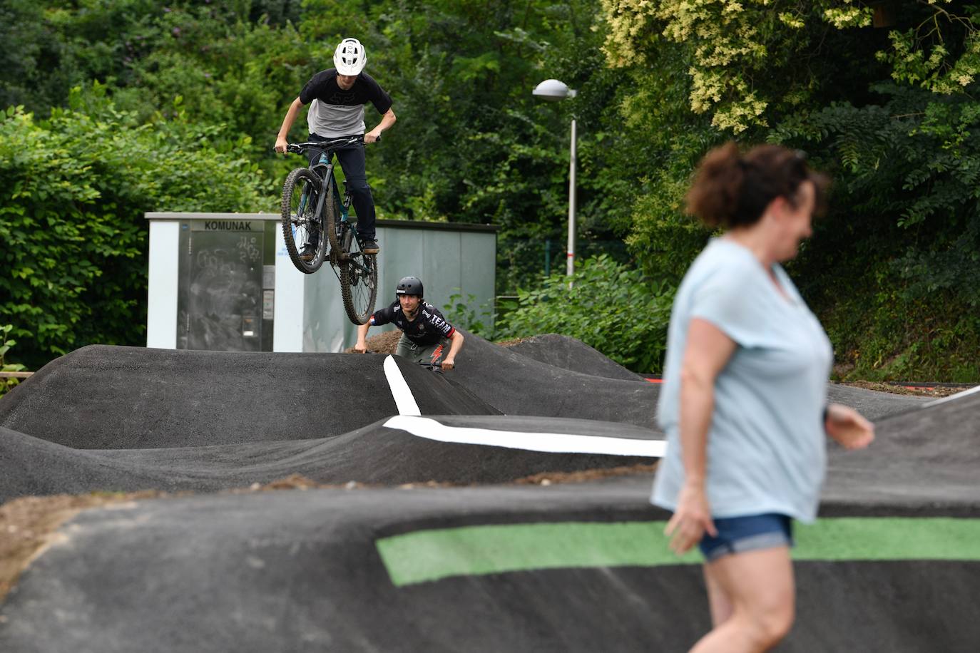 Inaugurado el nuevo pump-track de Arrobitxulo