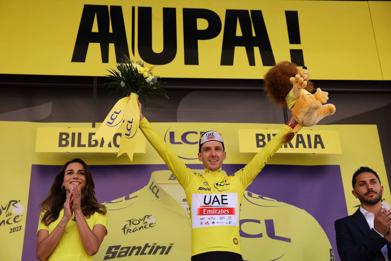 Las mejores imágenes de la primera etapa del Tour de Francia