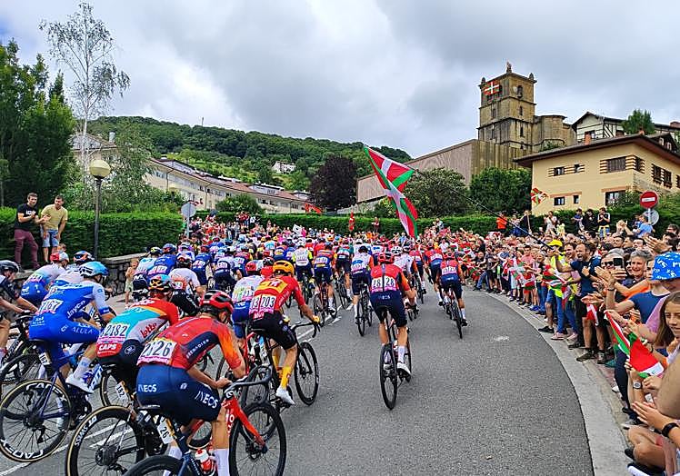 Gran ambiente también en Oiartzun.