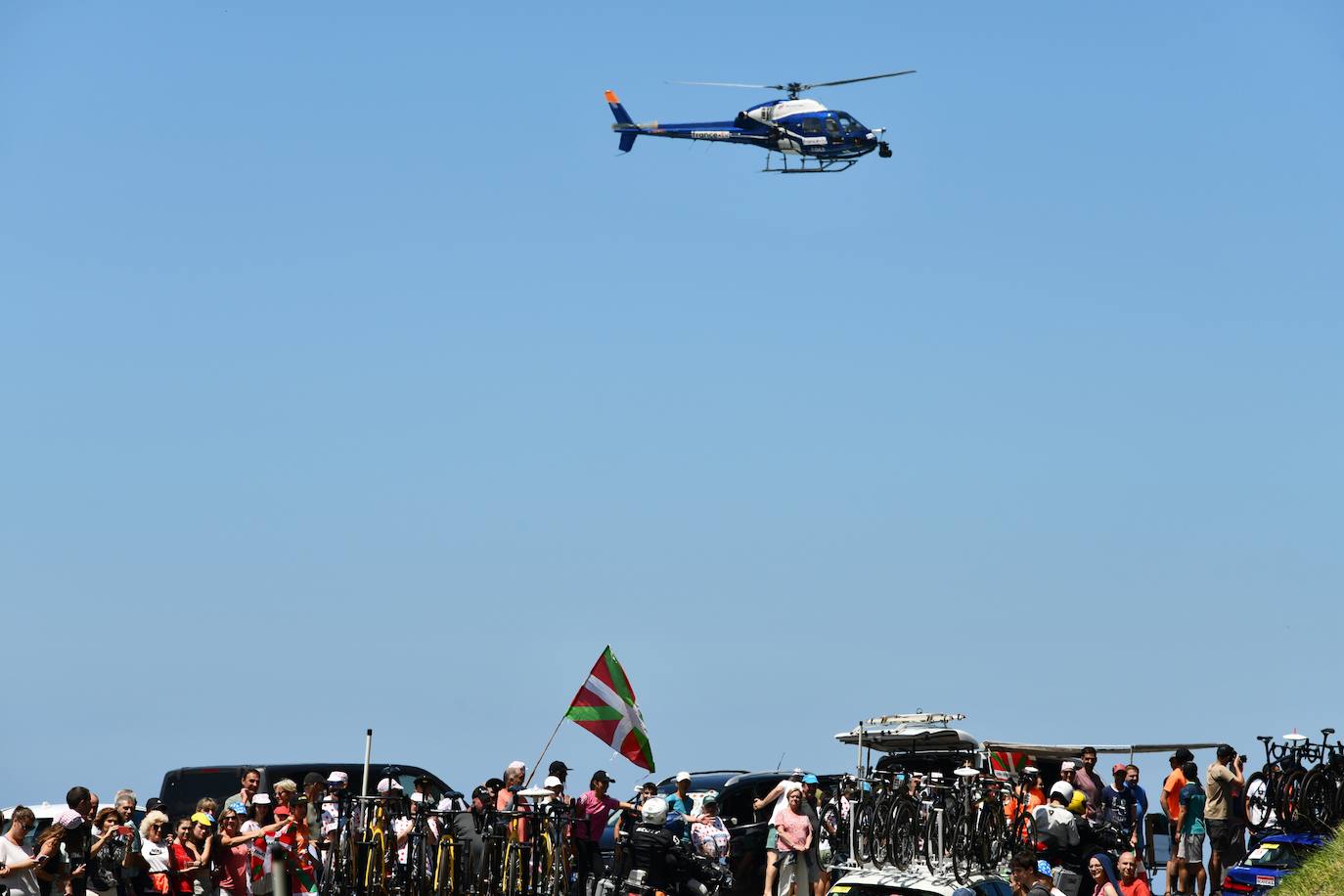 Las mejores imágenes de la etapa del Tour en Gipuzkoa