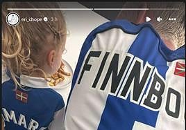 Imagen de la publicación que ha compartido Erika Choperena en su Instagram.