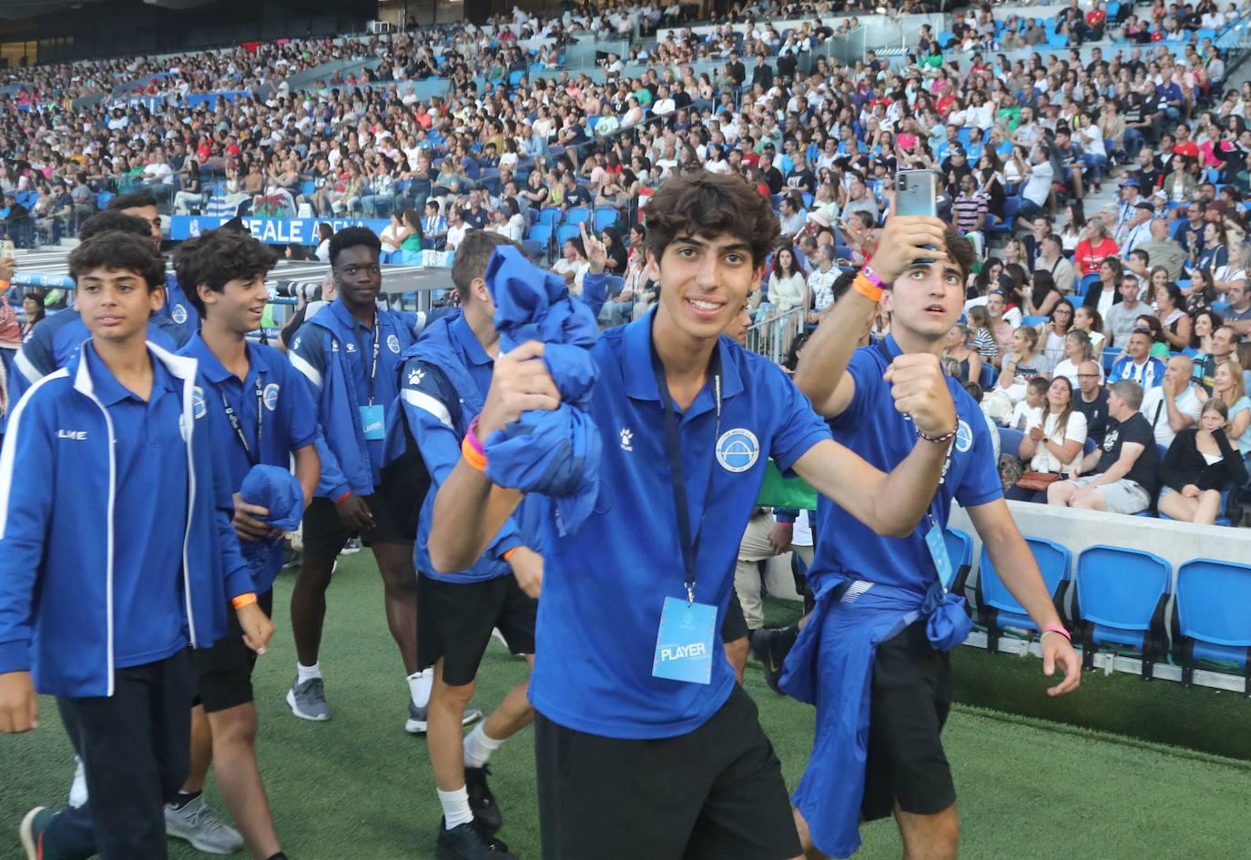 Las mejores imágenes de la inauguración de la Donosti Cup