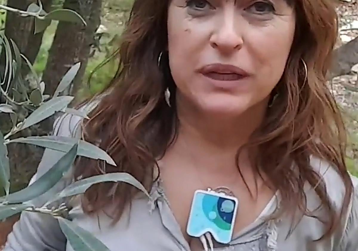 Una imagen del dispositivo difundida en las redes sociales de la empresa que organiza las charlas.