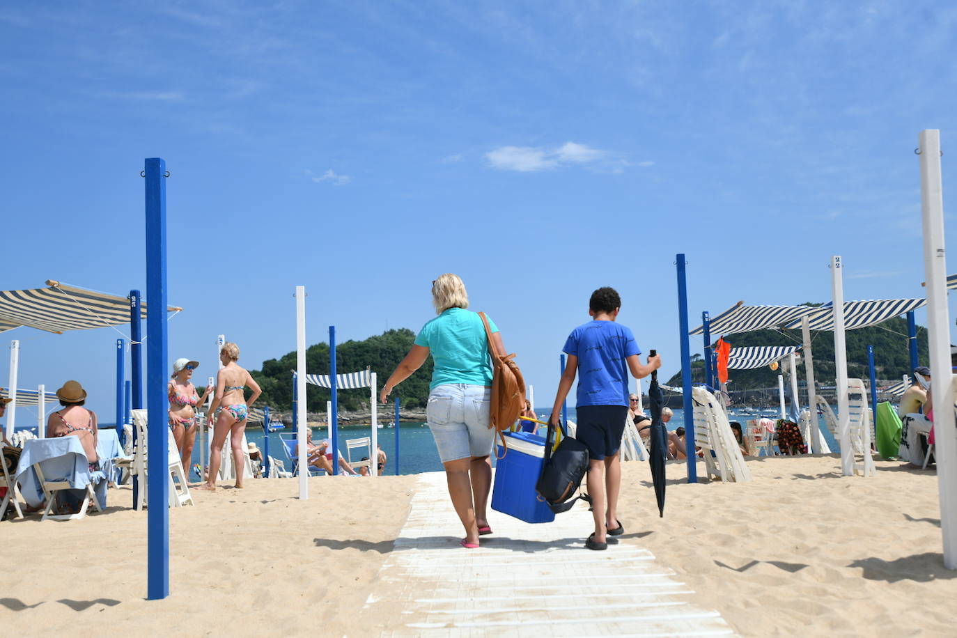 Jornada de calor en Gipuzkoa