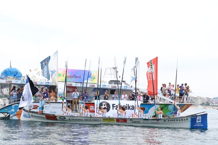 La regata de Donostia, en imágenes