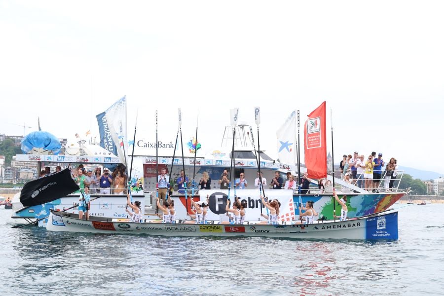 La regata de Donostia, en imágenes