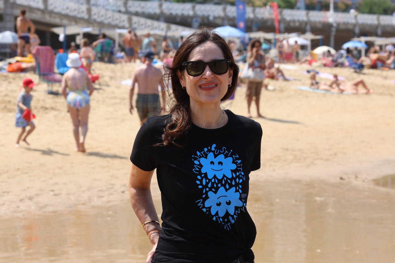 El baño más solidario por la esclerosis múltiple