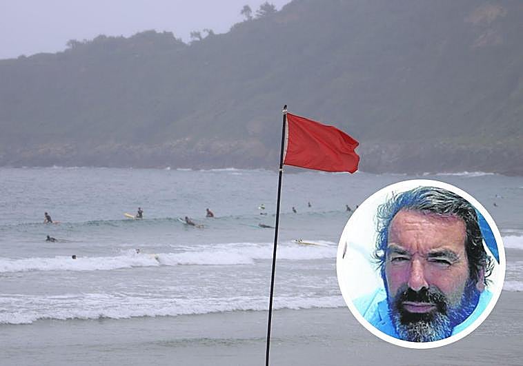 Las siete picaduras registradas en la playa de la Zurriola obligó a colocar la bandera roja a lo largo del resto de la jornada.