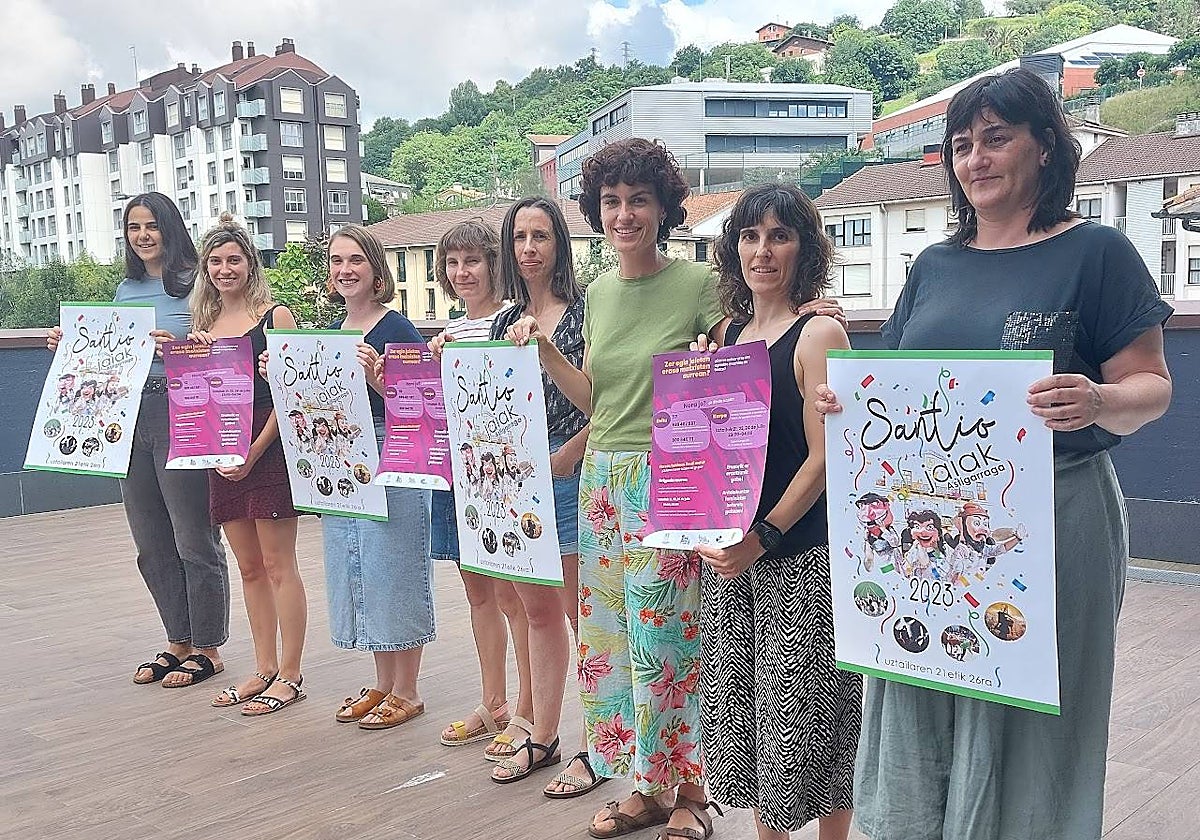 Presentación del programa festivo en Erribera