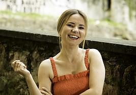 Aitziber Garmendia aktore zaldibiarra mementu ona bizitzen ari da profesionalki.