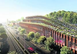 Así será el nuevo edificio del Basque Culinary Center situado en Gros.